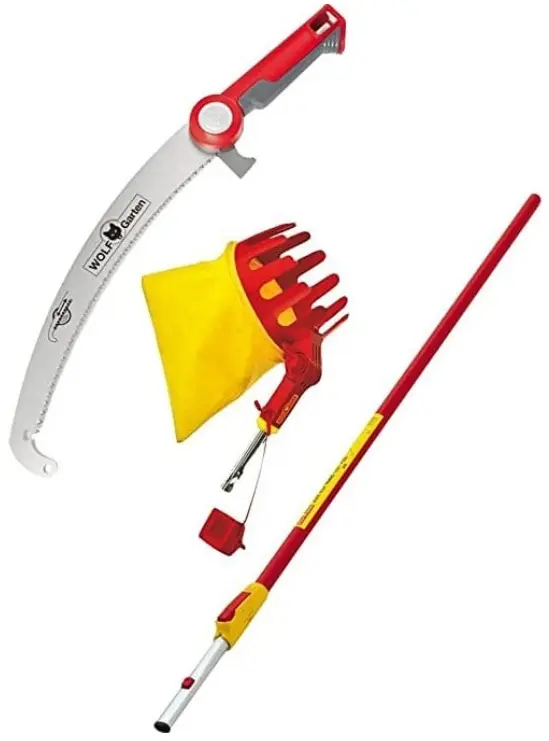 Kit manche Wolf + cueille fruit RG-M + scie PRO370, 71BCJ002650, PCSPRO370+RG-M+ZMV4