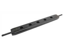 Barre a trous 5 trous 525mm !!!!! petite tige de fixation, Z612.525GP, Z612525GP