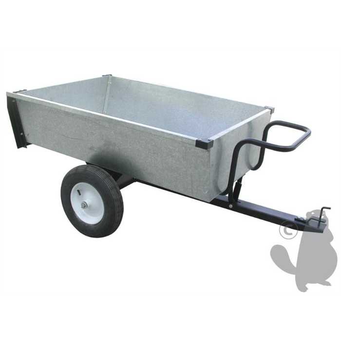 [BRINLY RAGAL320] Remorque galvanisée Ragal 320 106 x 84 x 30, GAL320, XBIGAL320, RAGAL 320, RAGAL320