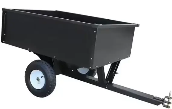 [BRINLY DC180] Remorque turfmaster capacité de 180kg porte arrière détachable, DC180, TURF DC180, XBIDC180, 3582321706306