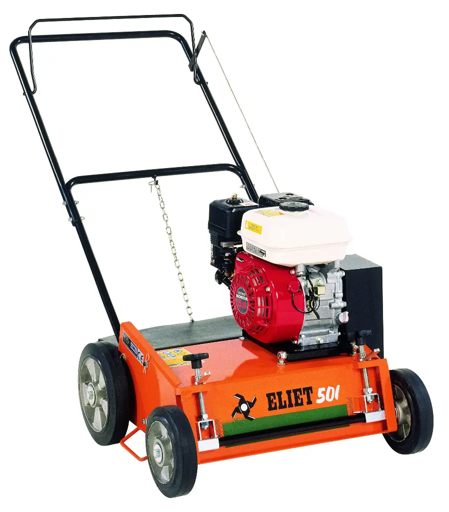 Scarificateur ELIET E501 avec couteaux fixes Honda GX200, MA 008 020 206, MA008 020 206