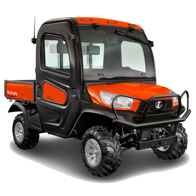 [KUBOTA RTV-X1110 ORANGE CABINE] SSV diesel kubota RTV-X1110 Chantier orange AVEC cabine configurable, RTV-X1110, W20TC00401