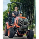 Tracteur KUBOTA BX261DV roues mixte pre-equipe chargeur siège à suspension mécanique, BX261DV-MIXTE-STD, BX261, BX261DV-MIXTE