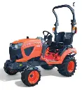 Tracteur KUBOTA BX261DV roues mixte pre-equipe chargeur siège à suspension mécanique, BX261DV-MIXTE-STD, BX261, BX261DV-MIXTE