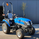 4x4 Tracteur SOLIS 26h Hydrostatique - 26cv direction assistée roues GARDEN PRO