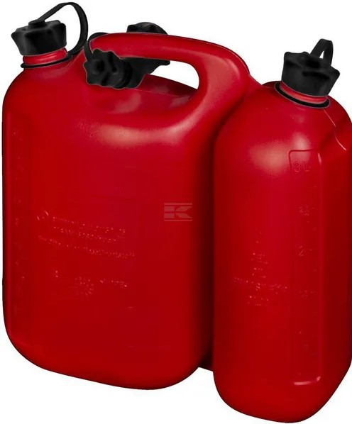 Jerrican double 5,5 + 3 litres rouge