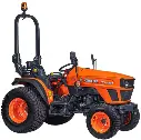 Tracteur KUBOTA 4x4 EK1-261 DT avec roues GAZON - 25cv - 3 cylindres, EK1261DT, KUBOTA EK1261DT-GAZON