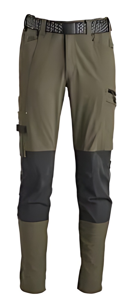 [KW202545002098] Pantalon stretch 4W vert olive L, KW202545002098
