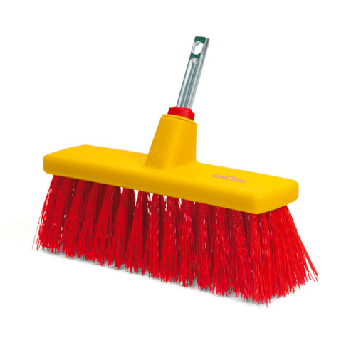 Brosse de rue WOLF 31cm poils 7cm m.conseil 140cm, B 30 M, 4008423878394, B30M