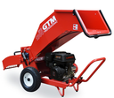 Broyeur multi végétaux GTM GTS1300Compo moteur Loncin G420FD E-Start 15cv capacité 10cm démarrage électrique goulottte fixe