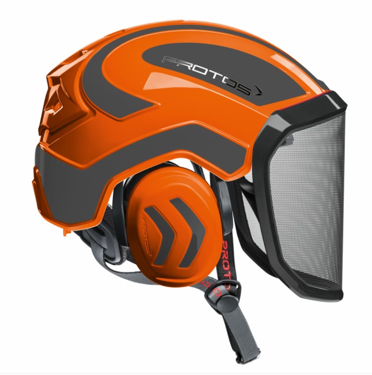 Casque complet Pfanner PROTOS Integral Climber Arborist orange/noir