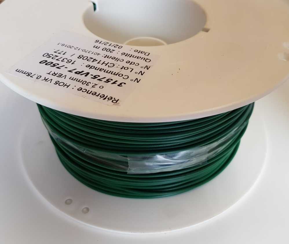 [31575-VP7-750] Câble robot HONDA Miimo bobine de 200m, 31575-VP7-7500, 31575-VP7-750, FIL PERIFERIQUE, 31575VP77500, CABLE ROBOT