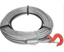 Cable de débardage 20 m 11mm avec crochet 1600kg
