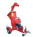 Broyeur Caravaggi BIO190 diamètre 10cm - chassis routier 80km/h - moteur Honda GX390