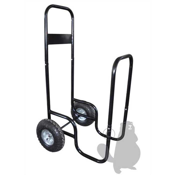 [CHARIOT BUCHE] Chariot transport de buches avec bache de protection max.150kg