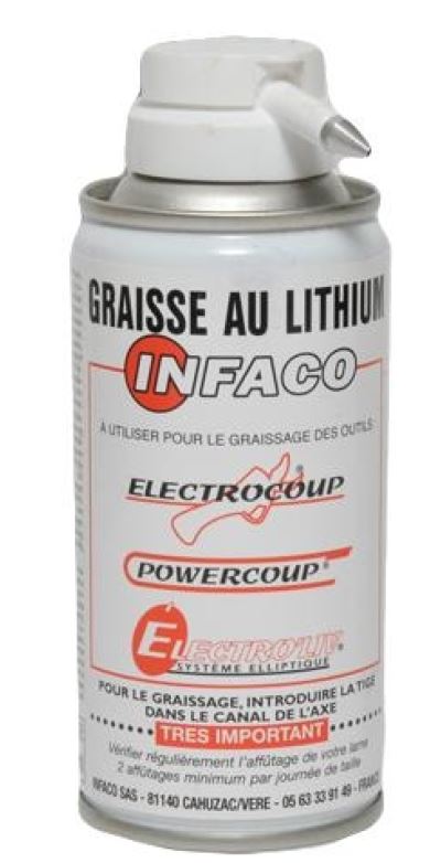 [INFACO 352B] Spray infaco graisse au lithium 200ml in352b