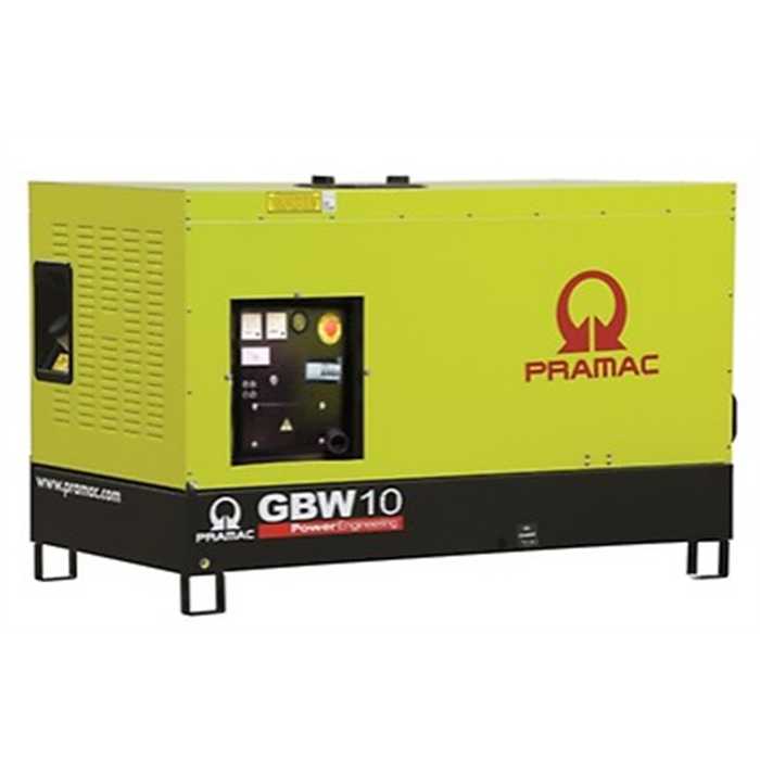 [PRAMAC GBW10Y] Groupe électrogène Pramac gbw10y - 9.3kva - moteur diesel yanmar
