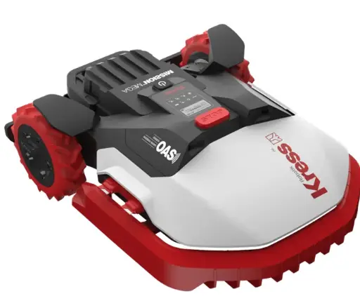 [KRESS KR133E] Tondeuse robot KRESS MEGA AVEC fil périphérique 3000m2 AVEC sonar pour éviter les obstacles, jusque 30ares  KRESS, KR133E, Kress Mission 3000