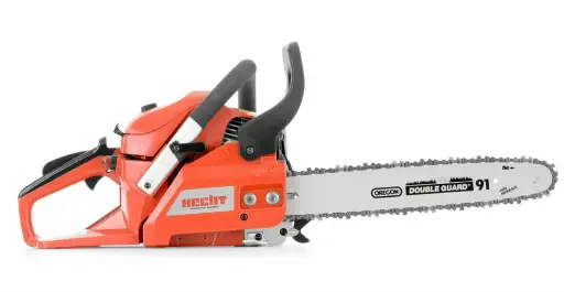 [HECHT 941] Tronconneuse HECHT 941 Longueur du guide-chaîne : 35cm. Moteur : 40 cm³, puissance nominale : 1.8 CV. Poids : 4.7 kg.