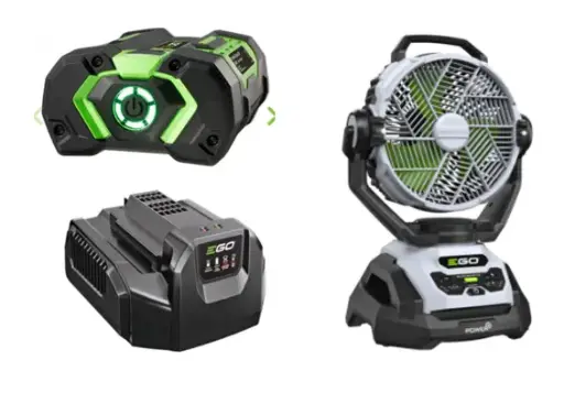 [FN1000E-K1252] Kit Ventilateur EGO avec fonction brumisation, FN1000E-K1252, 20100791, 04894863103932, 