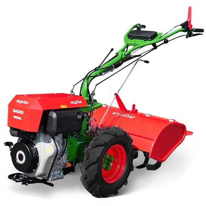 [AGRIA 3400D] Motoculteur Agria 3400D moteur Yanmar L100 - cellule sans fraise ni roues