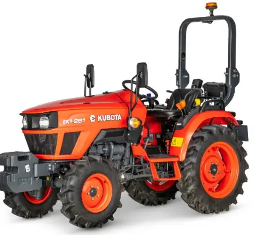 [KUBOTA EK1261DT-AGR] Tracteur KUBOTA 4x4 EK1-261 DT avec roues Agraires av: 6.00-12 ar: 8.3-20- 26cv - 3 cylindres, EK1261DT, KUBOTA EK1261DT-AGR, W30TC00026