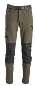 [KW202545002098] Pantalon stretch 4W vert olive L, KW202545002098