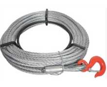 [CABLE 20M1600KG] Cable de débardage 20 m 11mm avec crochet 1600kg
